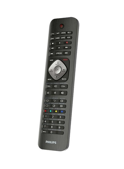 اشتري 8 In 1 Universal Remote Control With Learning Function Black في الامارات