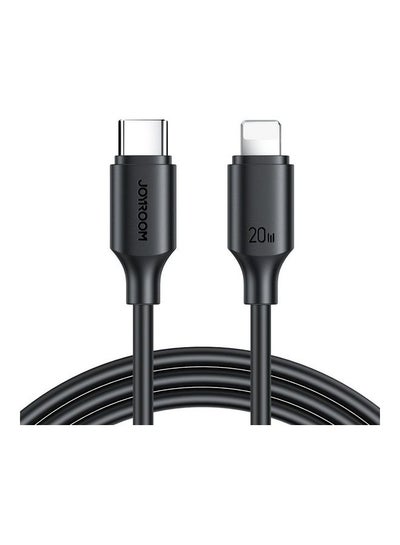 اشتري Joyroom USB-C cable - Lightning 480Mb / s 20W 2m (S-CL020A9) Black في مصر