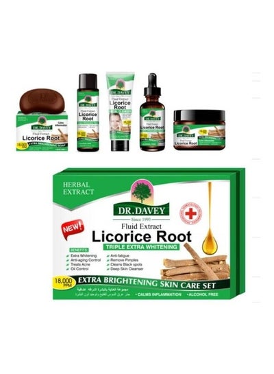 Buy Licorice Root Extra Brightening Skin Care Set 500grams in UAE