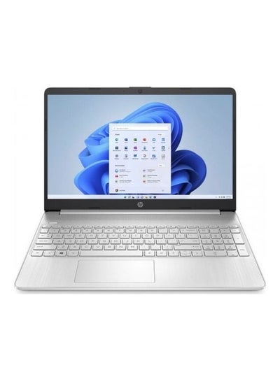 Buy 15s-fq5886TU Laptop With 15.6-Inch Display, Core i5 1235U Processor/8GB RAM/512GB SSD/Intel Iris XE Graphics/Windows 11 Home English Natural Silver in UAE