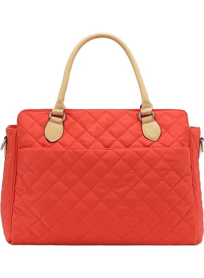 اشتري Styler Fashion diaper Bag With Multiple Pockets - Orange في السعودية