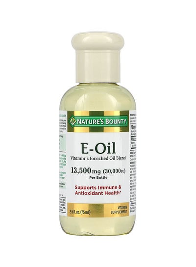 اشتري Nature's Bounty, Vitamin E-Oil, 13,500 mg (30,000 IU), 2.5 fl oz (75 ml) في الامارات