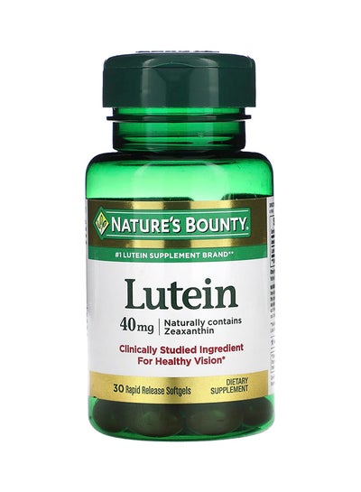 Buy Lutein - 30 Softgels 40 mg in UAE