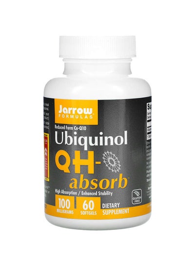 Buy Ubiquinol QH Absorb Dietary Supplement 60 Softgels 100 mg in UAE