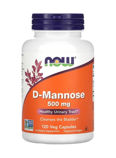 اشتري D-Mannose Dietary Supplement - 120 Veg Capsules 500 Mg في الامارات