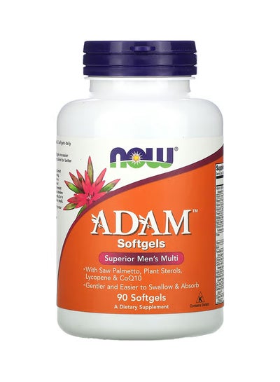 Buy ADAM Multi-Vitamin Dietary Supplement - 90 Softgels in UAE