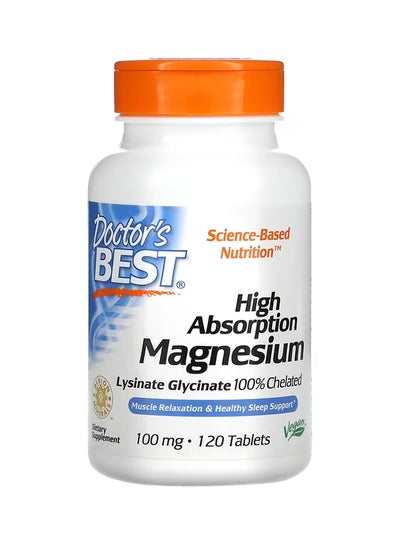 Buy High Absorption Magnesium 100 MG - 120 Tablets in UAE