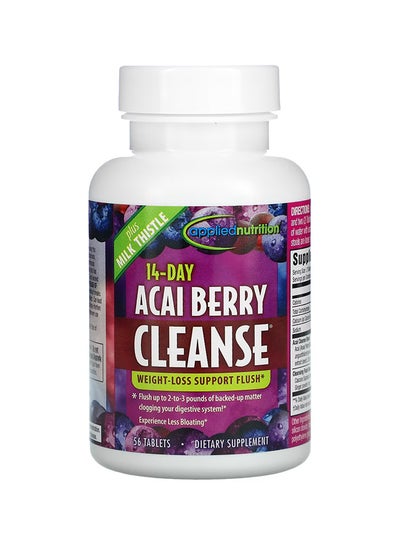 Buy 14-Day Acai Berry Cleanse - 56 Tablets in UAE