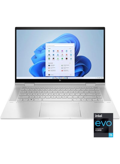Buy Envy x360 Convertible 2-In-1 Laptop With 15.6-Inch Display, Core i5-1135G7 Processor/16GB RAM/512GB SSD/Intel's Iris Xe Graphics English/Arabic Silver in UAE