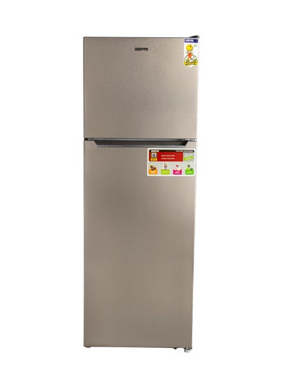 Buy Double Door Refrigerator 410 L GRF4120SSXN Silver in UAE