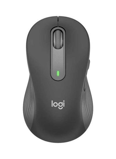 Buy Wireless Mouse For Large Sized Left Hands 2 Year Battery Silent Clicks Customizable Side Buttons Bluetooth For PC Multi-Device Chromebook Graphite in Saudi Arabia