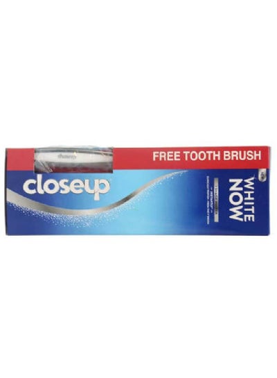 اشتري Close Up Toothpaste White Now Ice Cool + Toothbrush 75ml في مصر