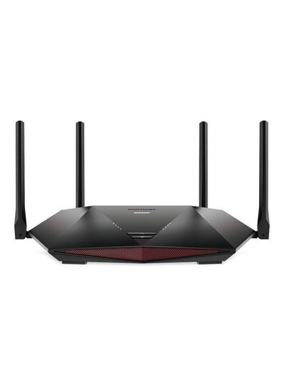 Buy Nighthawk Pro Gaming XR1000 WiFi 6 Router with DumaOS 3.0 - AX5400 WiFi Gaming Router Black in UAE