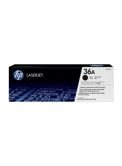 Buy 36A Original LaserJet Toner Cartridge Black in Egypt