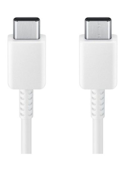 اشتري 5A USB-C to USB-C cable (1.8m)-White white في الامارات