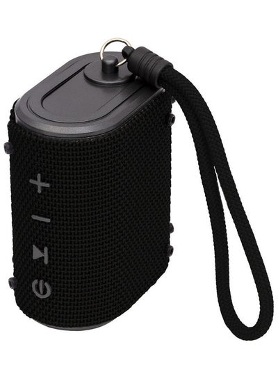 Buy Bluetooth Wireless Water Resistant 4 Hours 5W Portable Speaker EVAUD-MB5AB Black in UAE