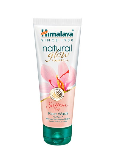 Buy Natural Glow Saffron Face Wash 100ml in Saudi Arabia