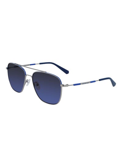 Buy Full Rim Metal Navigator  Jeans Sunglasses  CKJ21216S-040-5816 in UAE