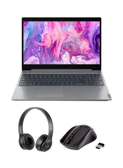 Buy IdeaPad L3 15 ITL6 Laptop With 15.6-Inch Display, Core i3-1115G4 Processor/8GB RAM/512GB SSD/Intel UHD Graphics/Windows-11 With Laptop Bag +Wireless Headphone And Mouse English Black in UAE