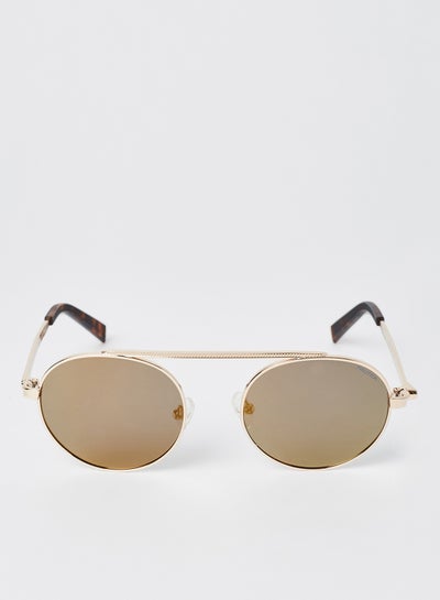 اشتري Full Rim Metal Round Sunglasses - Lens Size: 51 mm للرجال في الامارات
