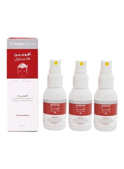 Buy Avogain 5% Minoxidil Solution 50 ml 3 Month Supply in Saudi Arabia