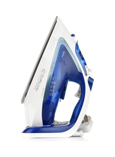 Buy Steam Iron 2400.0 W TFFV5715M0 White/Blue in Saudi Arabia