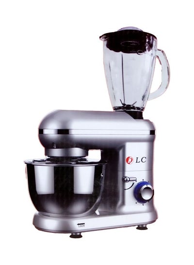 اشتري Stand Mixer With Stainless Steel Bowl And Blender 5.5 L 800.0 W DLC-39004B Silver/Clear في الامارات