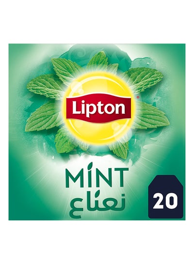 Buy Mint Green Teabags 1.8grams Pack of 20 in UAE