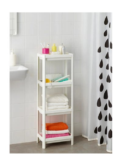 Buy Vesken Shelf Unit White 36x100cm in UAE