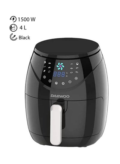 Buy Air Fryer Digital with Rapid Air Circulation Technology, Korean Technology 4 L 1500 W DAF8020 Black in Saudi Arabia