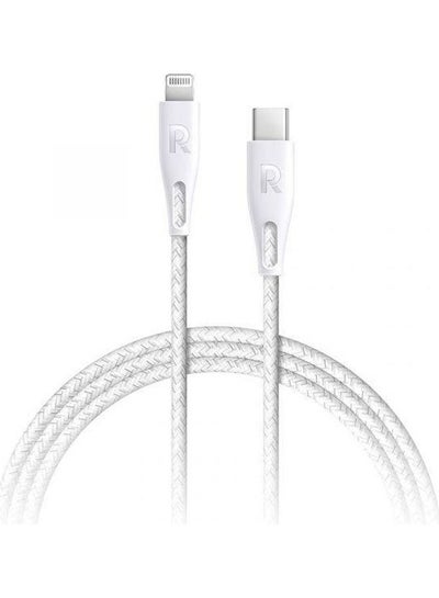 اشتري USB C Cable With Lightning Connector 2M RP-CB1018 White في مصر