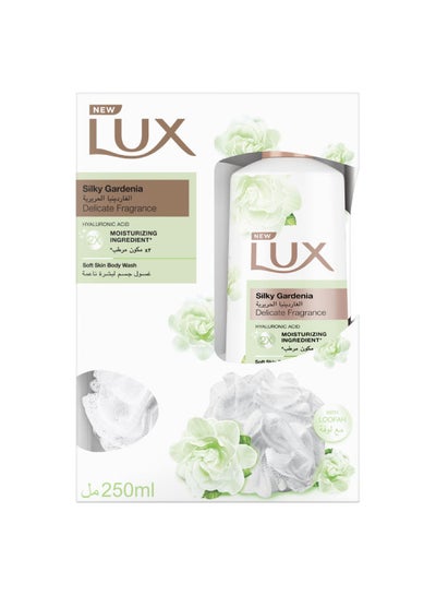 Buy Lux Shower Gel Silk Sensation + Loaf Multicolour 250ml in Egypt