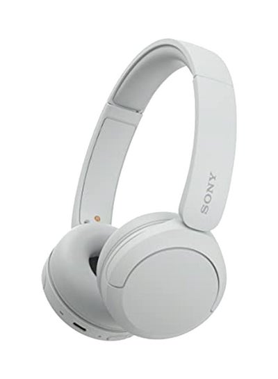 اشتري WH-CH520 Wireless Bluetooth On Ear With Mic For Phone Call White في الامارات