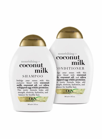 Buy Coconut Milk Shampoo + Conditioner Combo 770ml in UAE