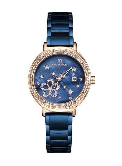 Buy Women's Stainless Steel Analog Wrist Watch NF5016 RG/BE in UAE
