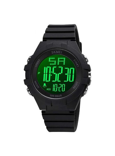 اشتري Men's 1715 Army Style Waterproof Silicone Band Sport Wristwatch في السعودية