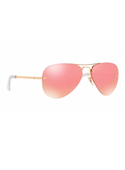 Buy Men's Aviator Sunglasses - RB3449 - Lens Size: 59 mm - Gold in Saudi Arabia