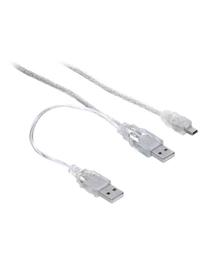 Buy 2-In-1 Data Sync And Charging Cable Silver in Egypt