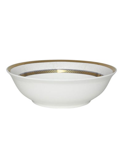 اشتري Salad Bowl, Premium Fine Bone China Bowl, RF11054 | 6.5" Durable & Chip Resistant Bowl | Non-Toxic & Hygienic | White Bowl for Soup, Cereal, Salad, Ice-cream, Dessert White 6.5inch في الامارات