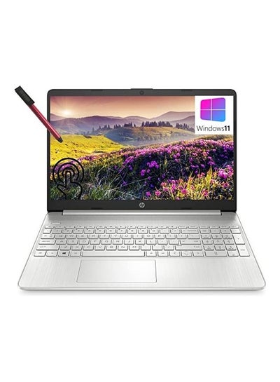 اشتري 2022 15 15.6" Laptop Computer, Octa-Core AMD Ryzen 7 5700U up to 4.3GHz (Beat i7-1165G7), 16GB DDR4 RAM, 1TB PCIe SSD, WiFi 6, BT 5.2, Webcam, Type-C, Windows 11, broag 64GB Flash Drive English silver في الامارات