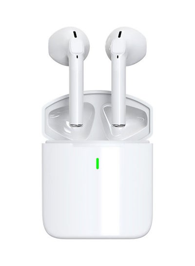 اشتري Wavebuds S8 Lite Headphones, Bluetooth Earbuds, with Fast Charging, High Fidelity Audio, Auto pairing, IPX5 Waterproof Protection and Compact Design White في الامارات