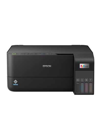 اشتري EcoTank L3550 Home Ink Tank Printer, High-speed A4 Colour 3-in-1 Printer With Wi-Fi Direct, Photo Printer And Smart App connectivity Black في الامارات