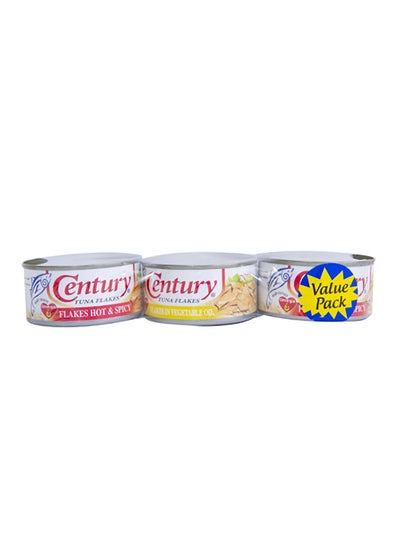 Buy Assorted Tuna Flakes 180grams Pack of 3 in UAE