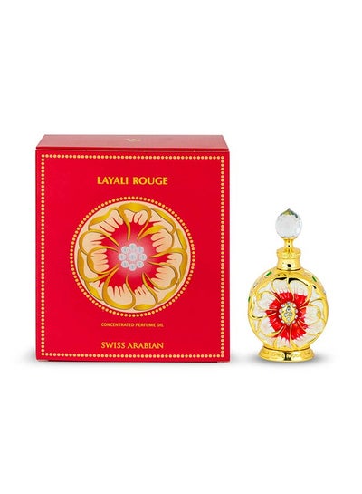 Buy Layali Rouge Concentrated Perfume Oil 15ml in UAE