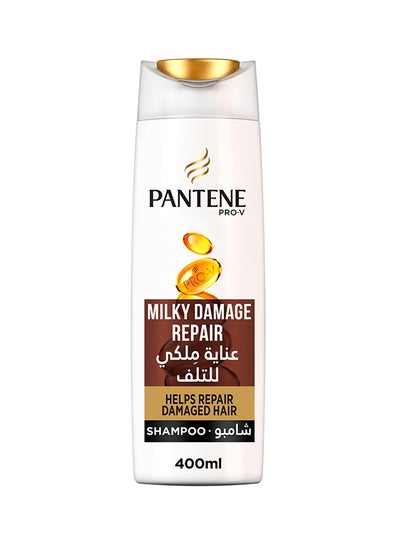 Buy Pantene Pro-V Milky Damage Repair Shampoo 400ml in UAE