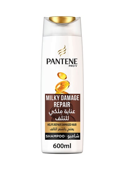 Buy Pantene Pro-V Milky Damage Repair Shampoo 600ml in UAE
