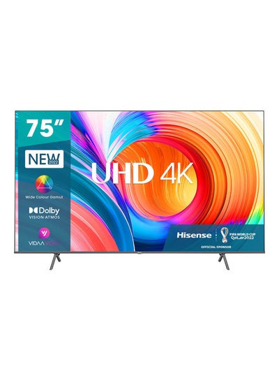 اشتري 75-Inch -4K LED UHD Smart TV- VIDAA OS -Dolby sound system-Gaming mode 60 HZ Refresh rates 75A7H في الامارات