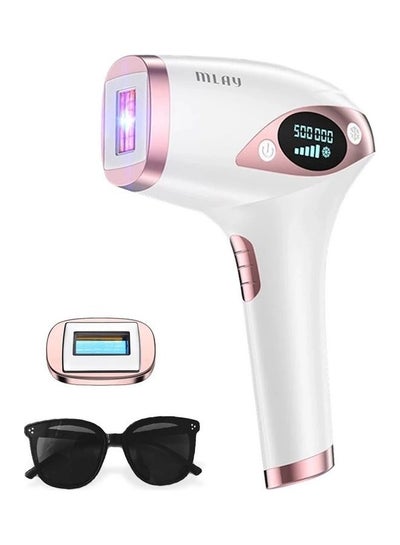 Buy T4 Ice Compress Laser Hair Removal Device Melsya Pink in Saudi Arabia