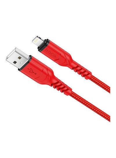 Buy Victory Charging Data Cable For Lightning Red in Egypt
