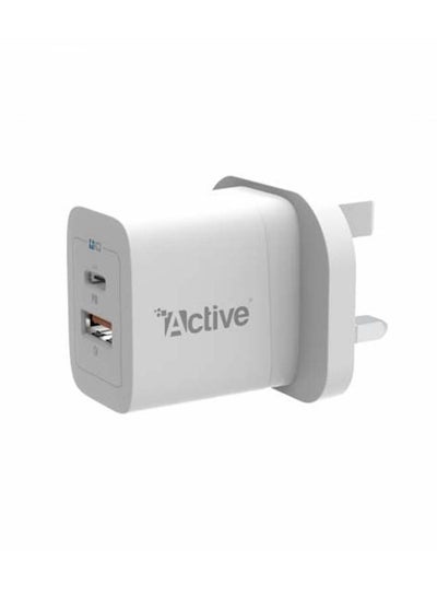 Buy Wall Charger PD-20W White in Saudi Arabia